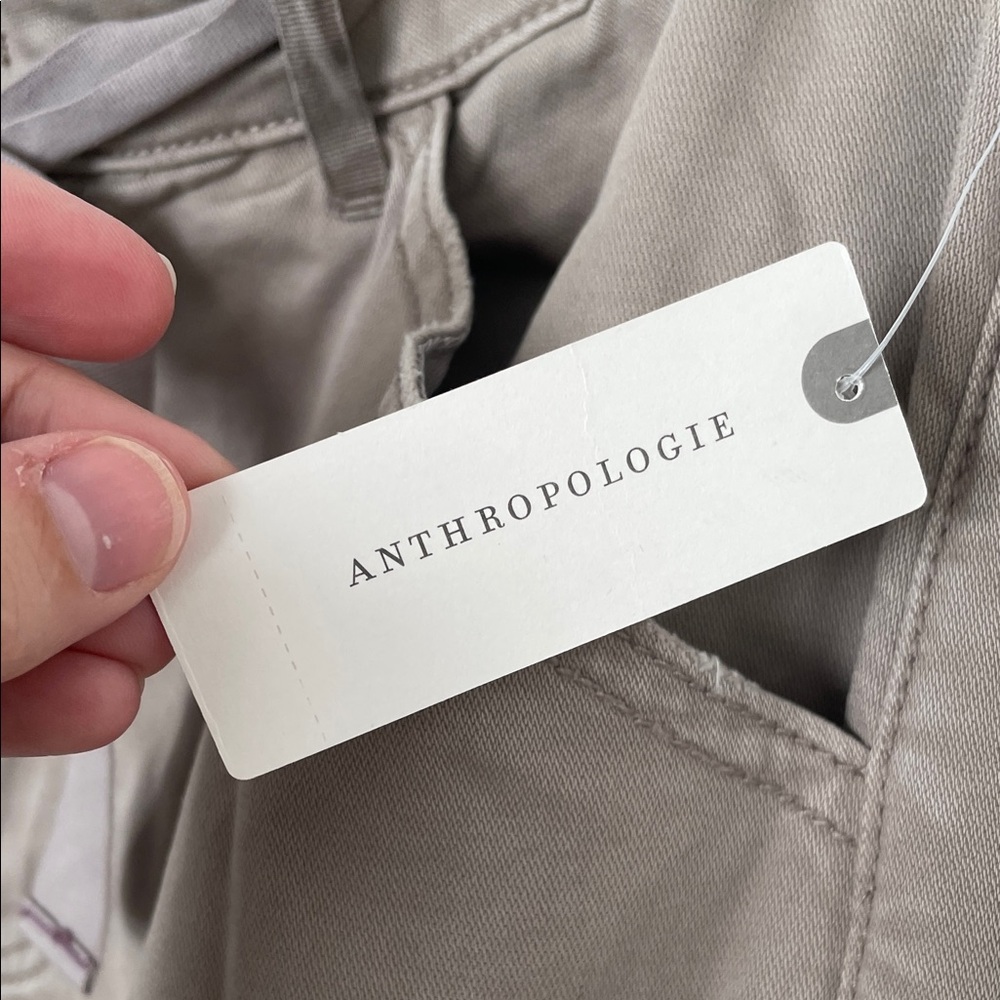 Anthropologie Pilcro Parachute Cargo Pants Neutral Beige size 31 NWT - Picture 9 of 16